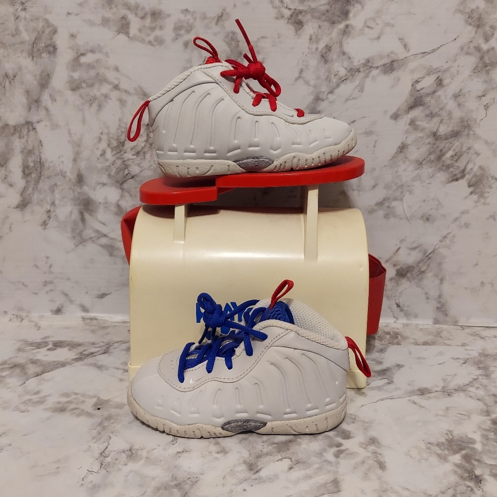 Pre-owned worn 2x 2021 nike little foamposite